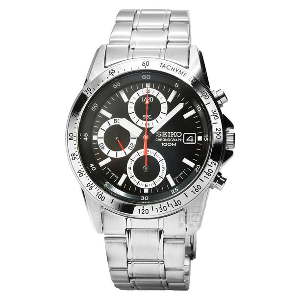 Reloj Seiko Chronograph SND371P1 Quartz Acero JDM 39 mm - Dando la Hora