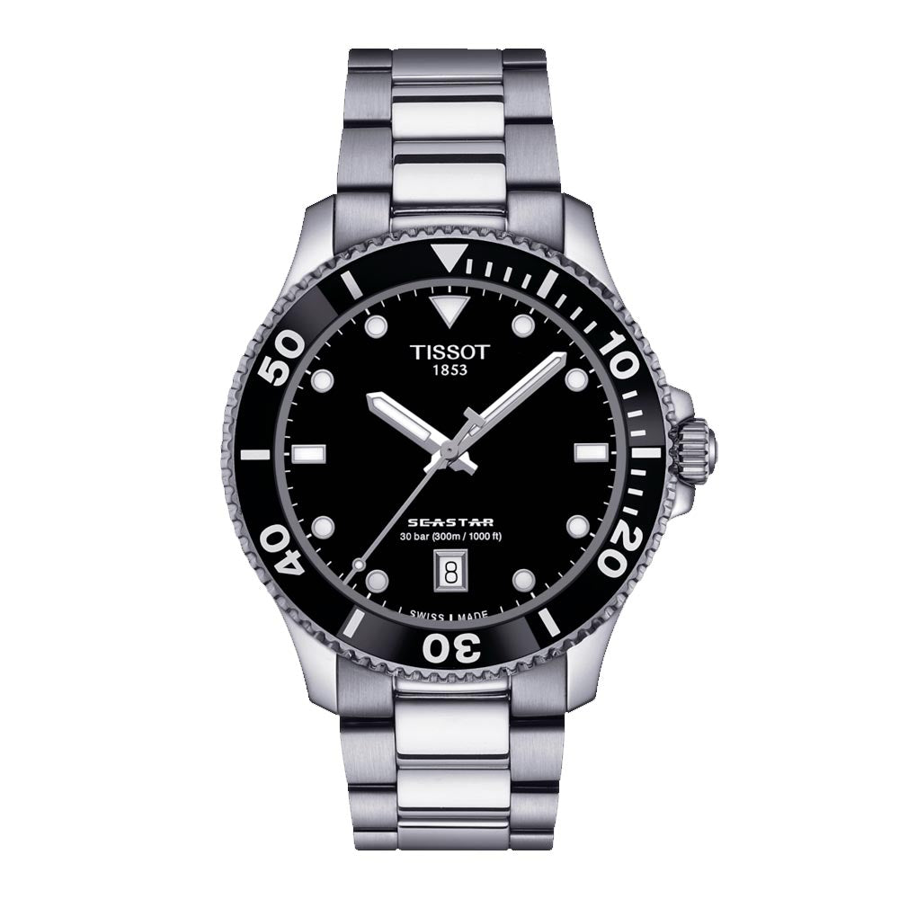 Reloj Tissot Seastar 1000 T120.410.11.051.00, Quartz 40mm