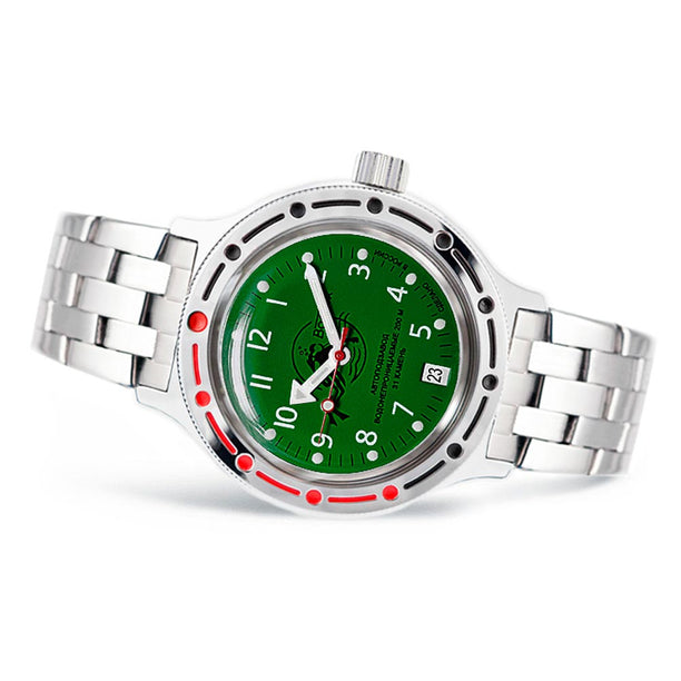 Reloj Vostok Amphibia 420386 Automático Buceo Made in Russia 41mm [EXCLUSIVO]