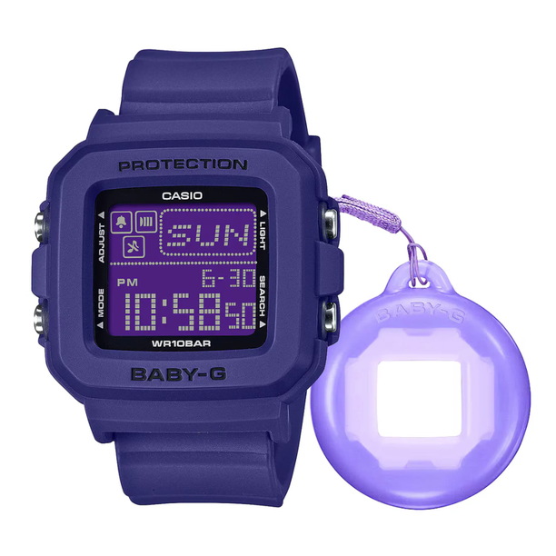 Reloj Casio Baby-G + Plus BGD-10K-2 10BAR con Llavero