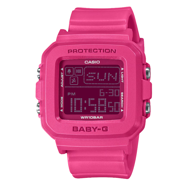 Reloj Casio Baby-G + Plus BGD-10K-4 10BAR con Llavero Rosado