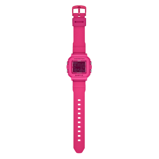 Reloj Casio Baby-G + Plus BGD-10K-4 10BAR con Llavero Rosado