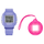 Reloj Casio Baby-G + Plus BGD-10K-6 10BAR con Llavero