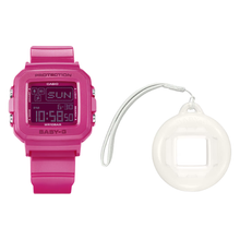 Reloj Casio Baby-G + Plus BGD-10K-4 10BAR con Llavero Rosado