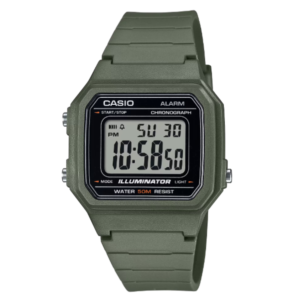 Reloj Casio Vintage W-217H-3AV Verde