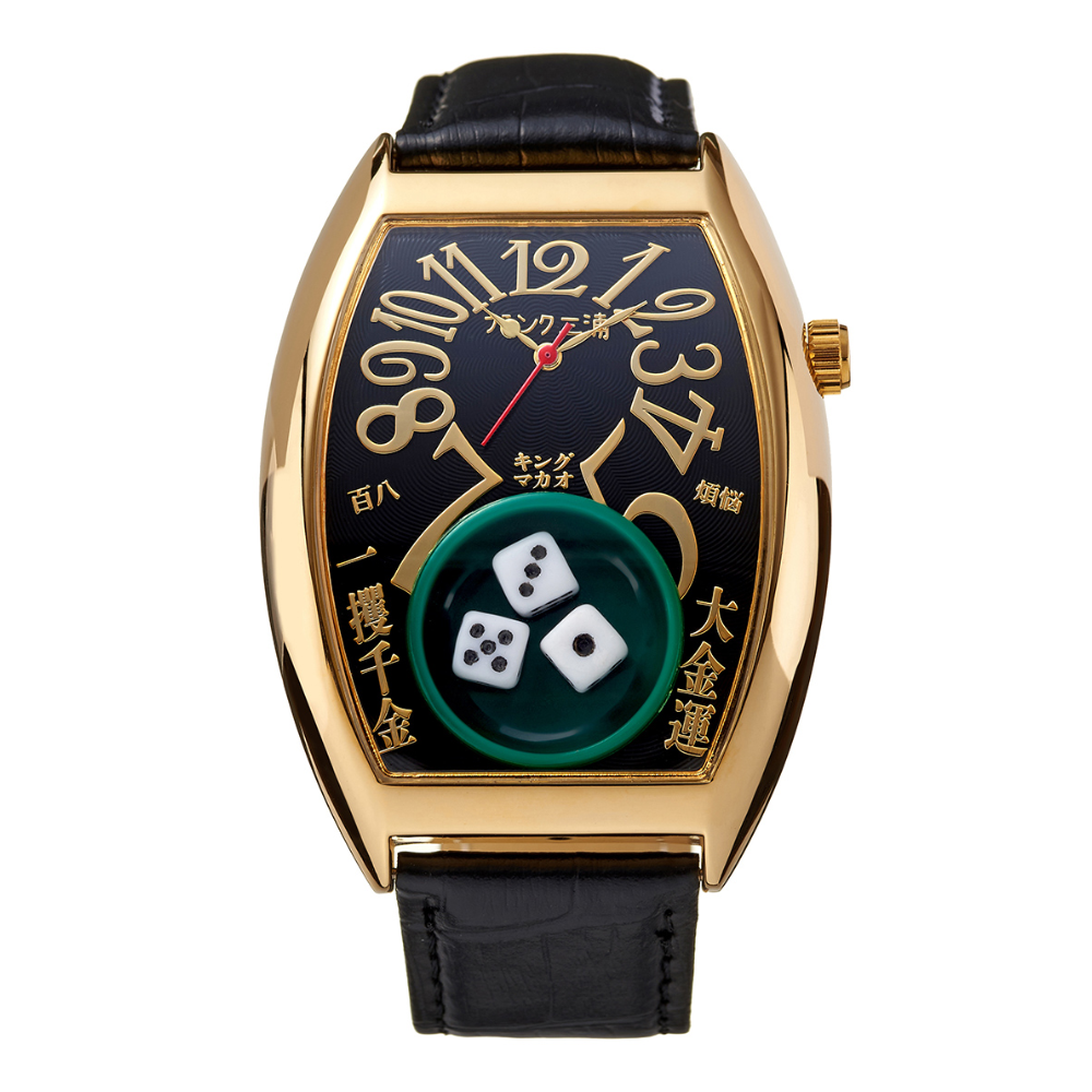 Reloj Análogo Frank Miura FM12-GDBK Life's a Gamble JDM