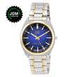 Reloj Q&Q JDM QB78-412 Cristal Mineral Biselado 36mm