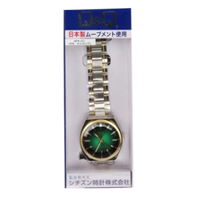 Reloj Q&Q JDM QB78-422 Cristal Mineral Biselado 36mm