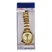 Reloj Q&Q JDM QB78-010 Cristal Mineral Biselado 36mm