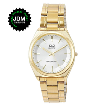 Reloj Q&Q JDM QB78-010 Cristal Mineral Biselado 36mm