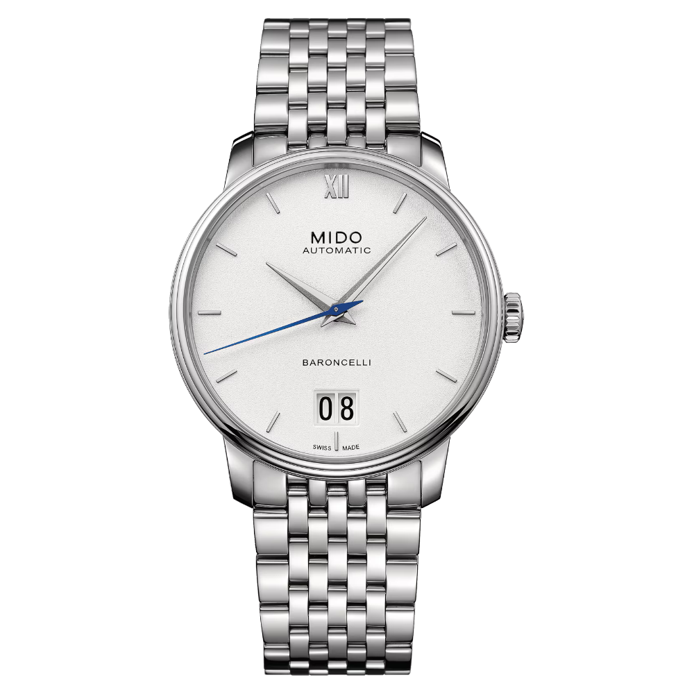 Reloj Mido Automatic M027.426.11.018.00 Baroncelli Big Date Swiss Made