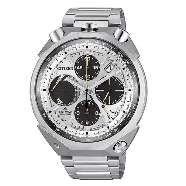 Reloj Citizen Bullhead AV0080-88A Super Titanium Chronograph 43mm