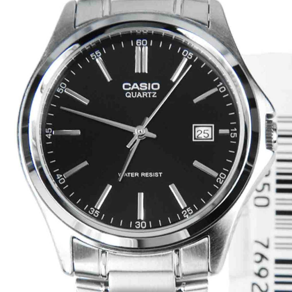 Reloj Casio Análogo MTP-1183A-1A Negro Acero Inoxidable