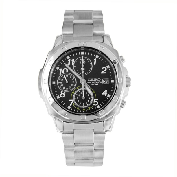 Reloj Seiko Chronograph SND195P Quartz Acero JDM 40mm