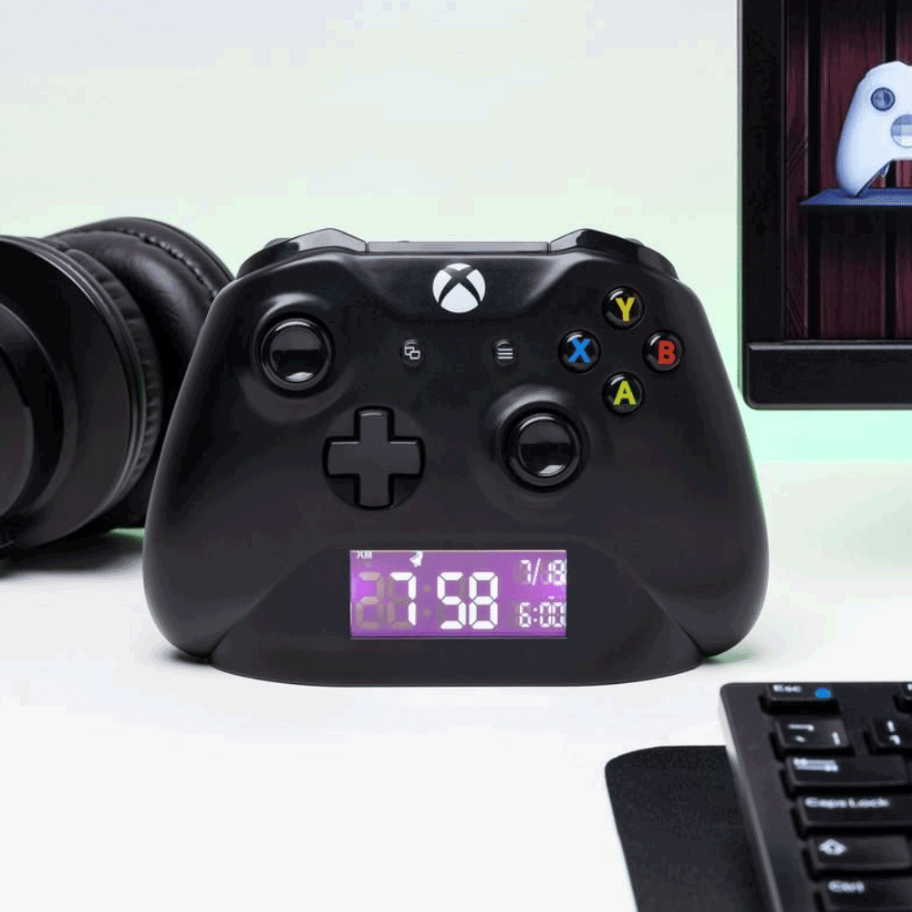 Reloj Despertador Xbox Black Official Licensed Product USB