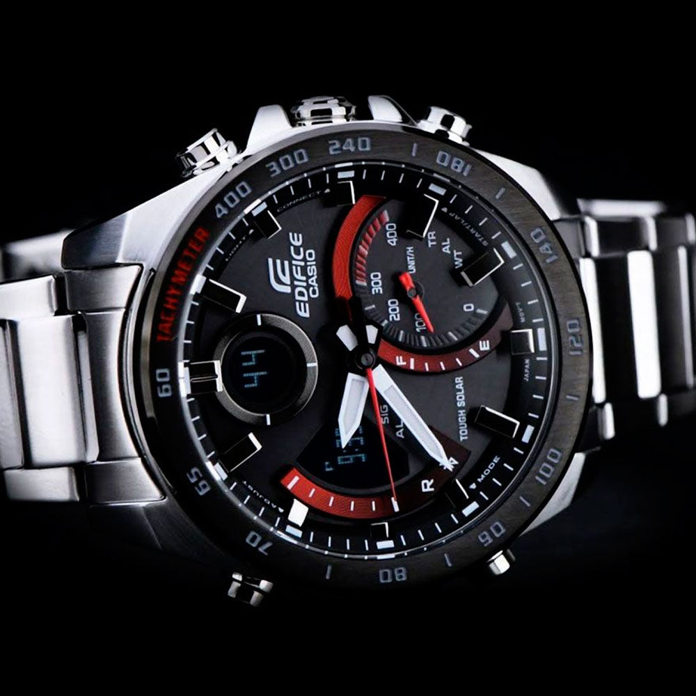 Casio Edifice ECB-900DB-1ADR Bluetooth Tough Solar - Dando la Hora