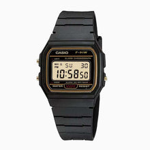 Reloj Vintage Casio F-91WG 9SDF Digital Resina Amarillo/Negro