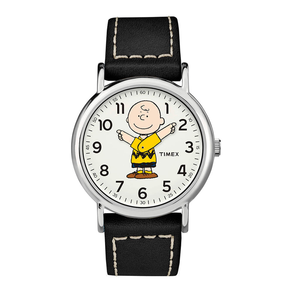 Reloj Análogo Timex Weekender Serie Peanuts x Charlie Brown - Dando la Hora