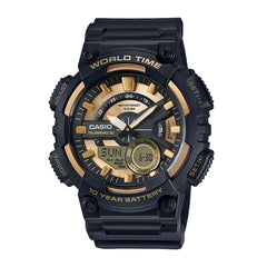 Reloj Hombre CASIO WORLD TIME AEQ-110 Vintage Analogo-Digital Cuarzo – HBW  Zurich Relojes
