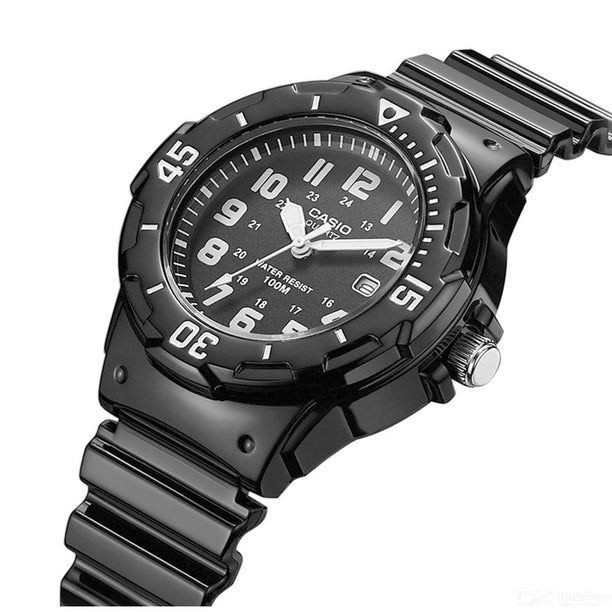 Reloj Casio Análogo LRW-200H-1BVDF Negro Mini Buceo - Dando la Hora