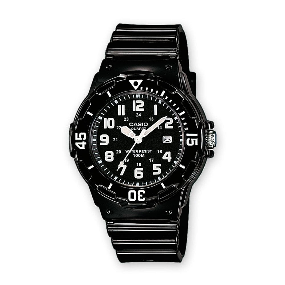 Reloj Casio Análogo LRW-200H-1BVDF Negro Mini Buceo - Dando la Hora