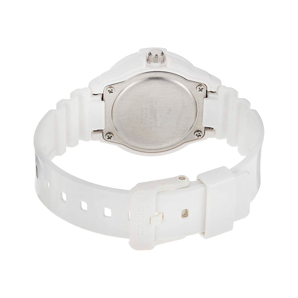 Reloj Casio Análogo LRW-200H-4E2VDR Blanco Mini Buceo - Dando la Hora