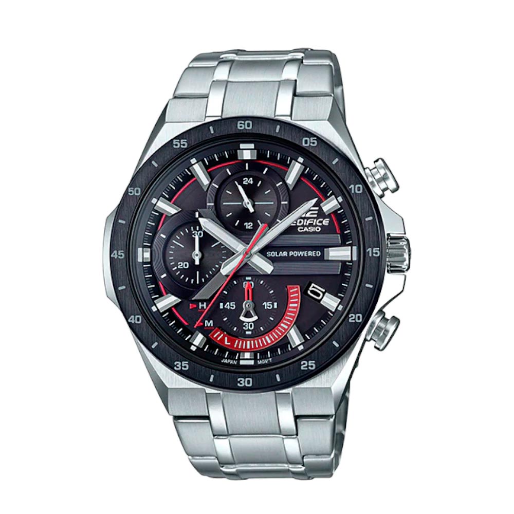 Reloj Casio Edifice EQS-920DB-1BVUDF Tough Solar Dando la Hora