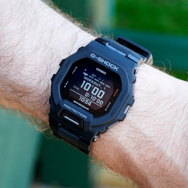 Reloj Casio G-Shock G-SQUAD GBD-200-1DR Bluetooth - Dando la Hora