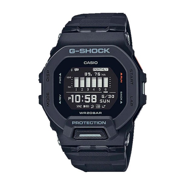 Reloj Casio G-Shock G-SQUAD GBD-200-1DR Bluetooth - Dando la Hora