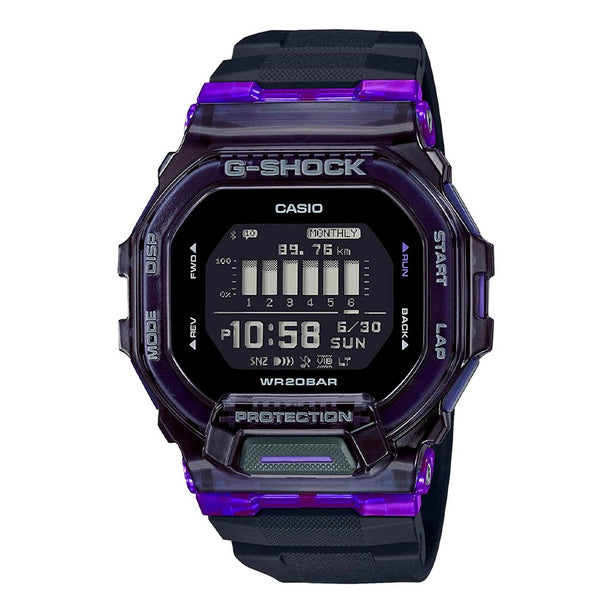 Reloj Casio G-Shock G-SQUAD GBD-200SM-1A6DR Bluetooth - Dando la Hora