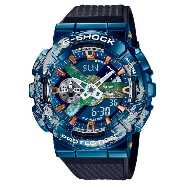 Reloj Casio G-Shock GM-110EARTH-1ADR Planet Earth - Dando la Hora