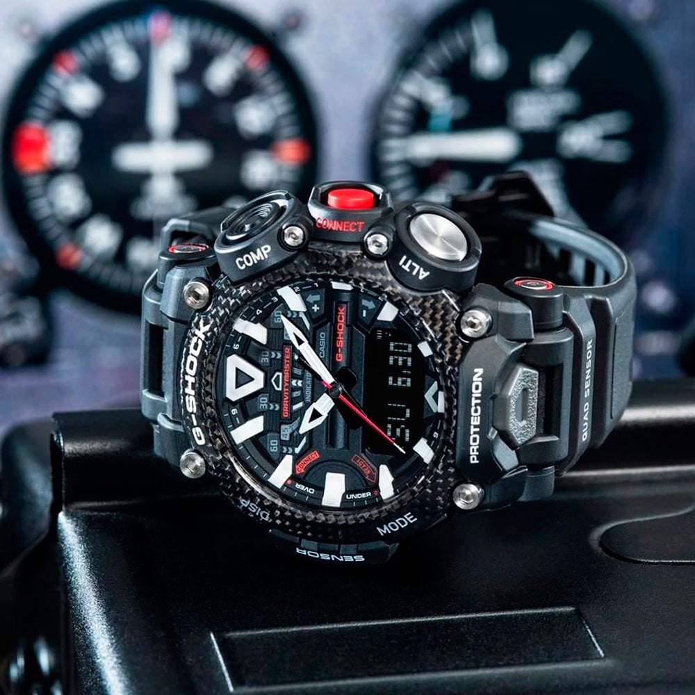 Reloj Casio G-Shock Gravitymaster GR-B200-1ADR Master of G - Dando la Hora