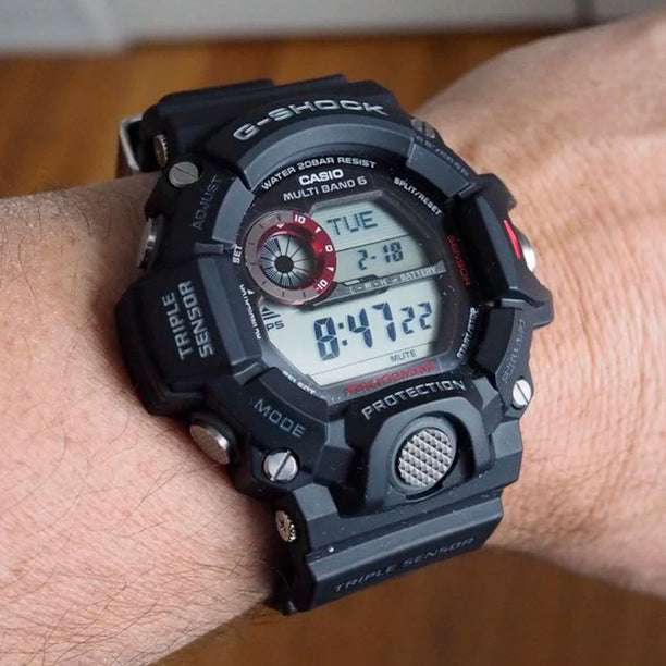 Reloj Casio G-Shock Rangeman GW-9400-1DR Tough Solar - Dando la Hora