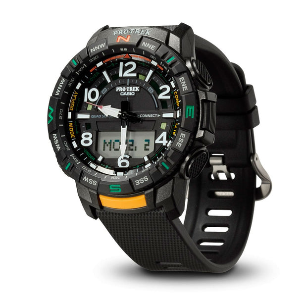 Reloj Casio Pro Trek PRT-B50-1DR Quad Sensor Bluetooth - Dando la Hora