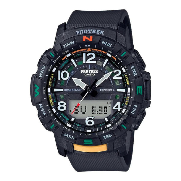 Reloj Casio Pro Trek PRT-B50-1DR Quad Sensor Bluetooth - Dando la Hora