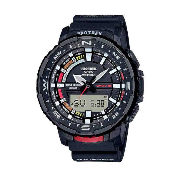 Reloj Casio Pro Trek PRT-B70-1DR Quad Sensor Bluetooth - Dando la Hora