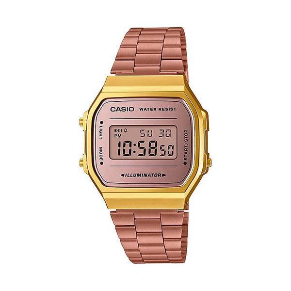 Reloj Casio Vintage A168WG-9WDF Dorado - Dando la Hora - Dando La Hora