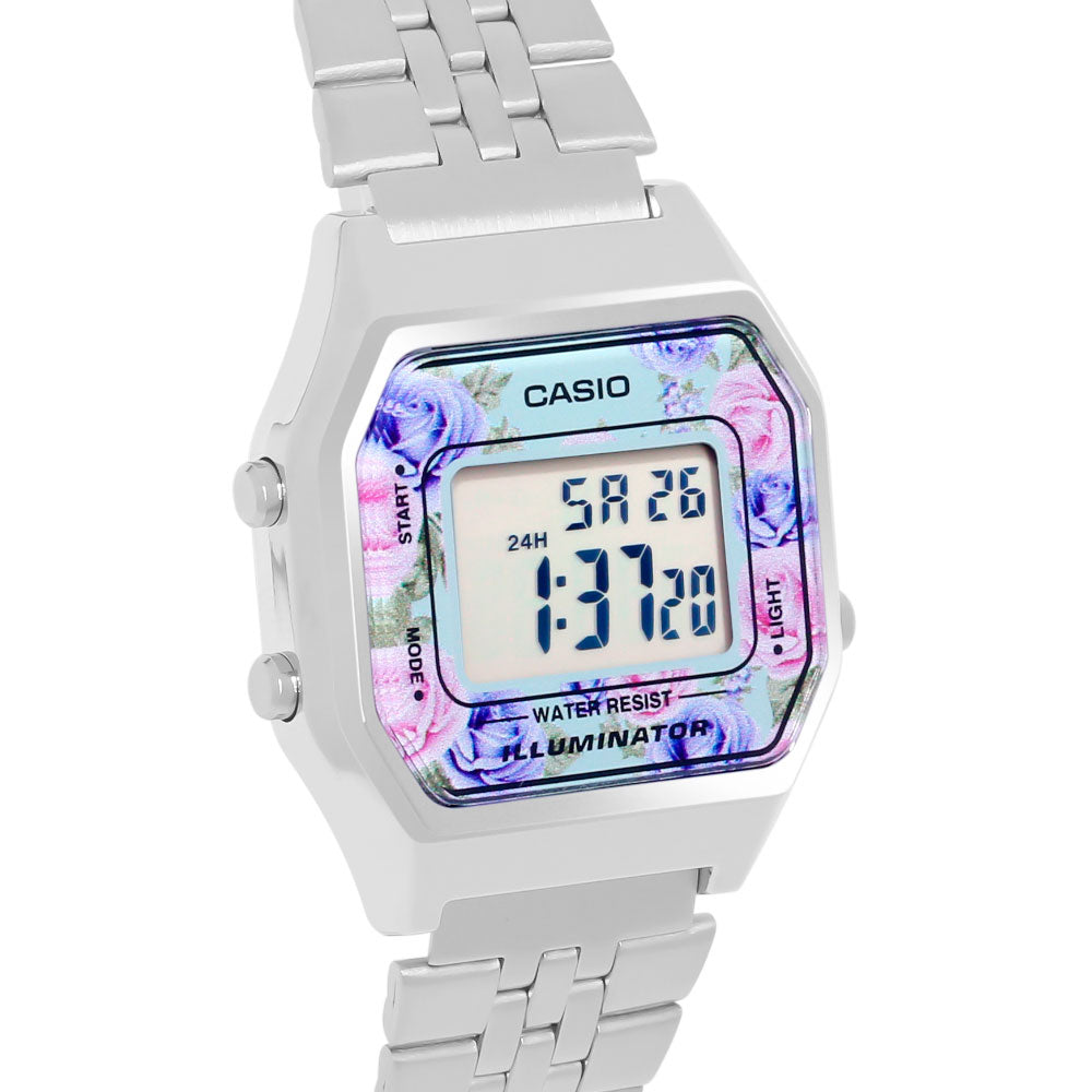 Reloj Casio Mujer Plateado LA680WA-4C I Oechsle - Oechsle