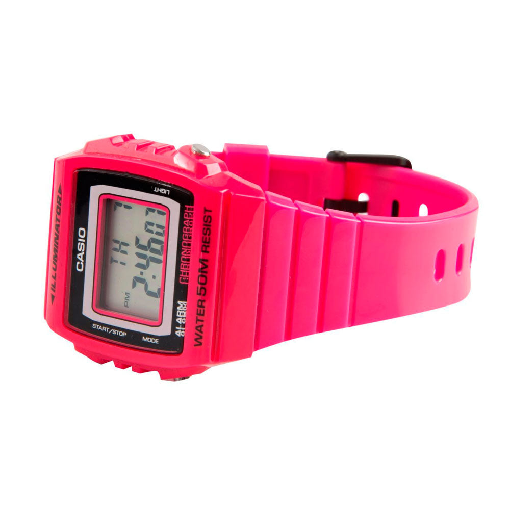 Correa para reloj Casio de color lila para W-215H de resina