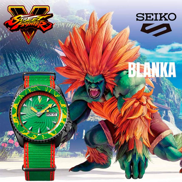 reloj de hombre SEIKO SERIE 5 SRPF20K1 Street Fighter