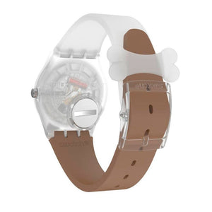 Reloj Swatch GE277 Rosie Bone 34mm Swiss Made - Dando la Hora