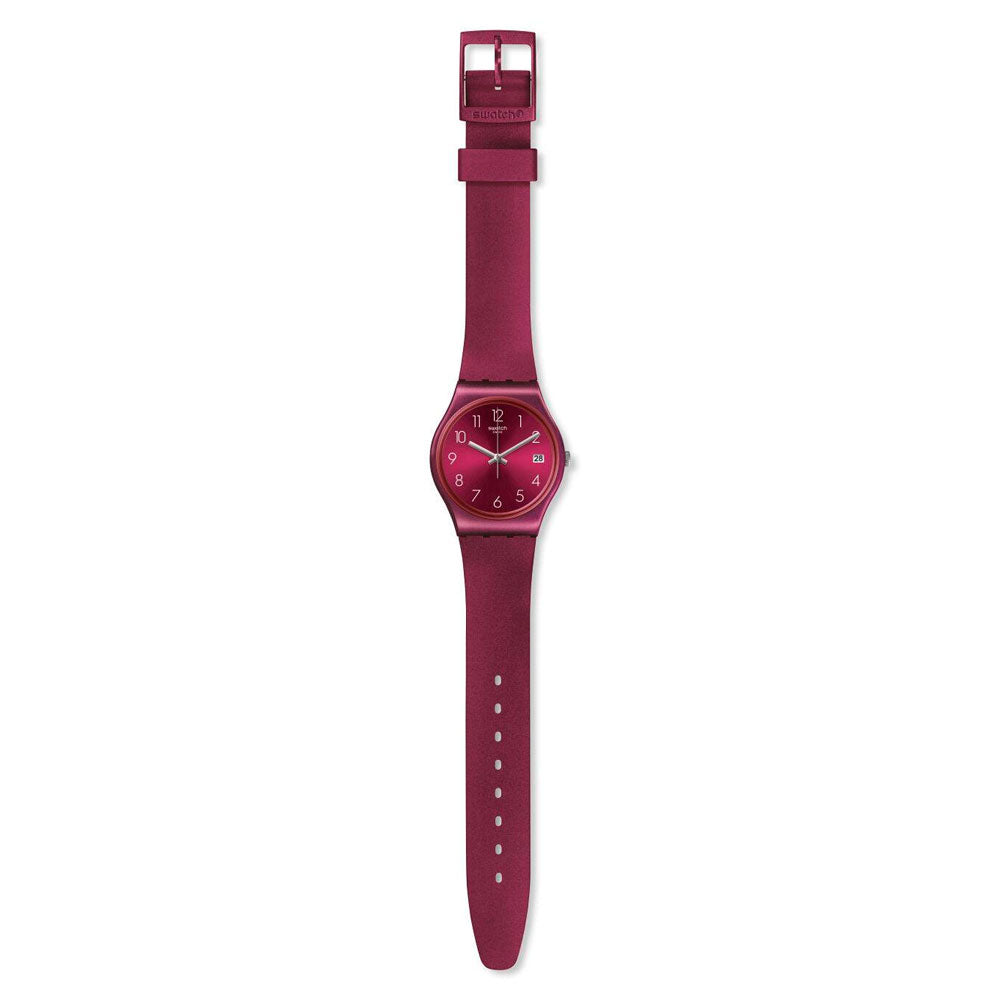 Reloj Swatch GR405 Redbaya 34mm Swiss Made - Dando la Hora