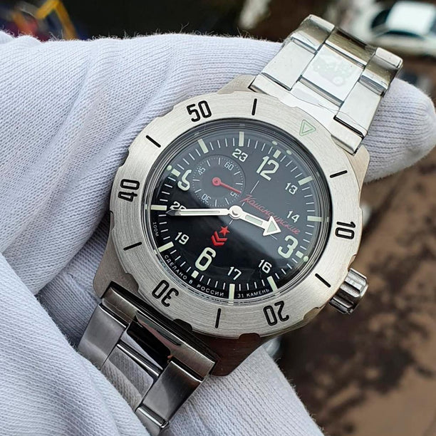 Reloj Vostok Komandirskie 350504 Automático Rusia 42mm - Dando la Hora