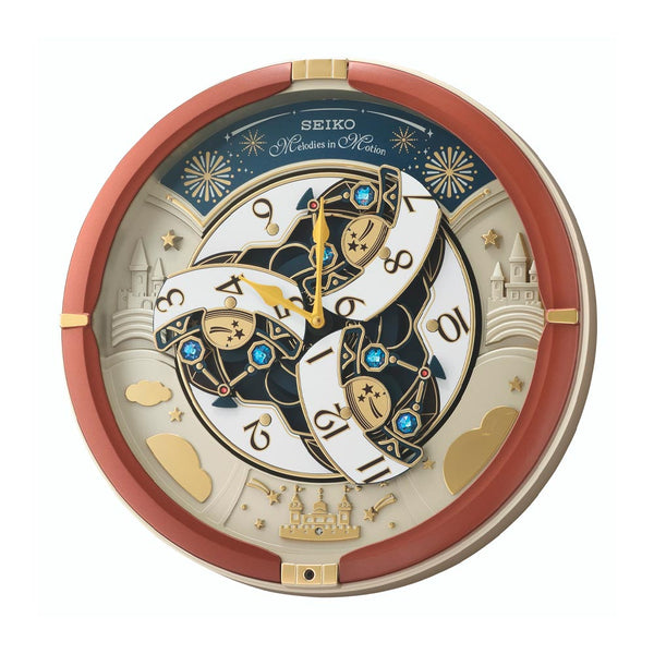 Reloj De Pared Seiko Clocks QXM378BRH Melodies In Motion - Dando La ...