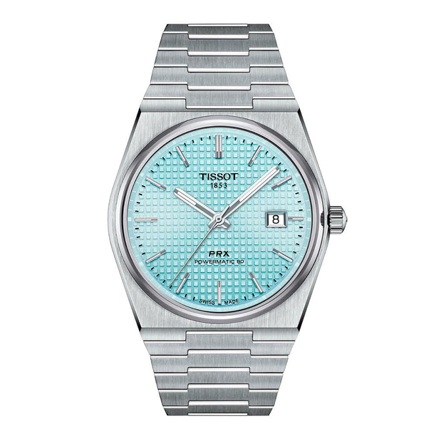 Tissot PRX T137.407.11.351.00 Powermatic 80 40mm Ice Blue - Dando la Hora