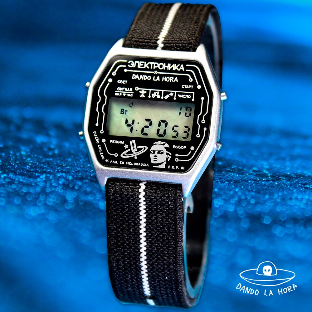 Reloj Casio Vintage A158WA-1DF Azul/Plateado - Dando la Hora